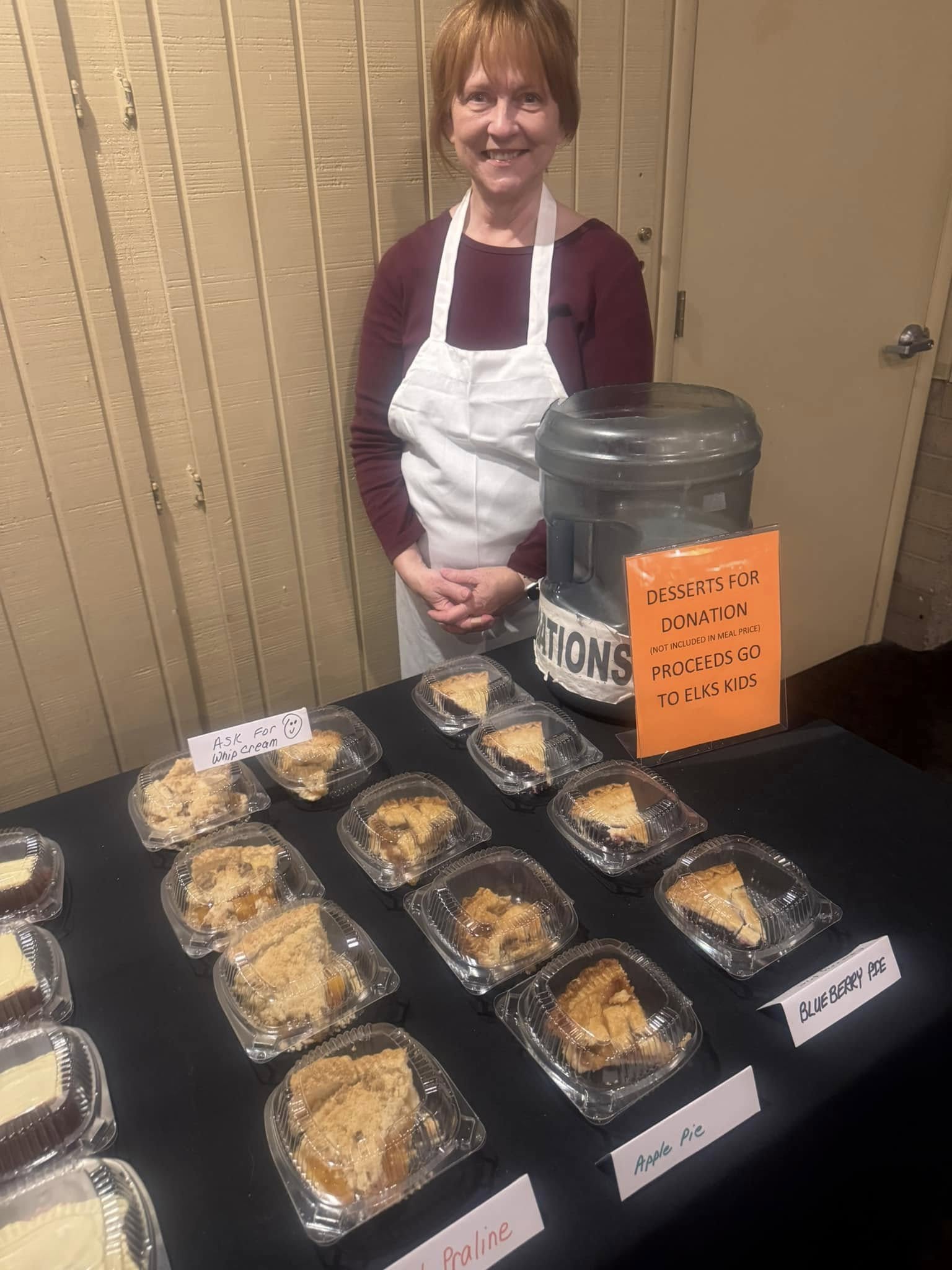 Dessert fundraiser 