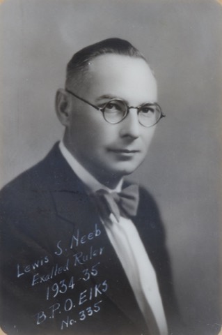 Lewis S. Neeb, Exalted Ruler 1934-35