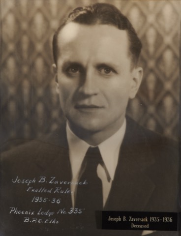 Joseph B. Zaversack, Exalted Ruler 1935-36