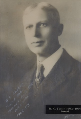 W. C. Foster, Exalted Ruler 1902-03