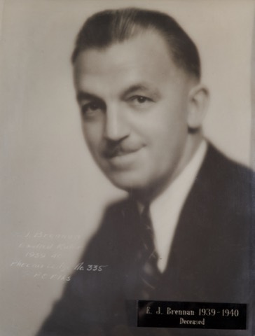 E. J. Brennan, Exalted Ruler 1939-40