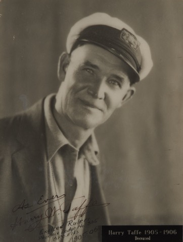 Harry Taffe, Exalted Ruler 1905-06