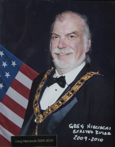 Greg Nieciecki, Exalted Ruler 2009-10