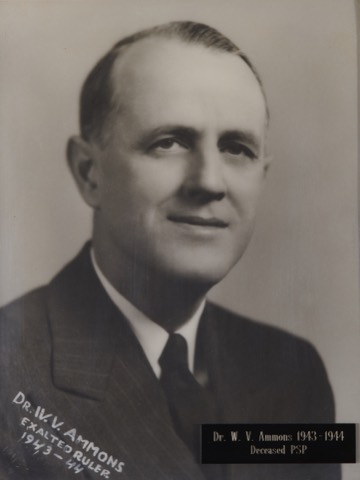 Dr. W. V. Ammons, Exalted Ruler 1943-44