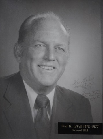 Fred W. LaWell, Exalted Ruler 1976-77