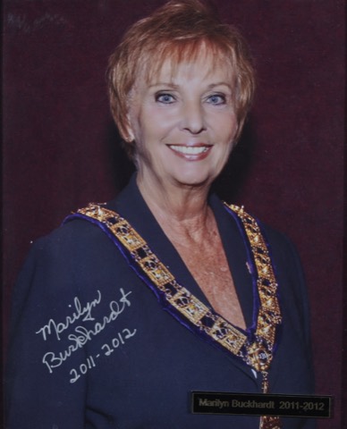 Marilyn Burkhardt, Exalted Ruler 2011-12