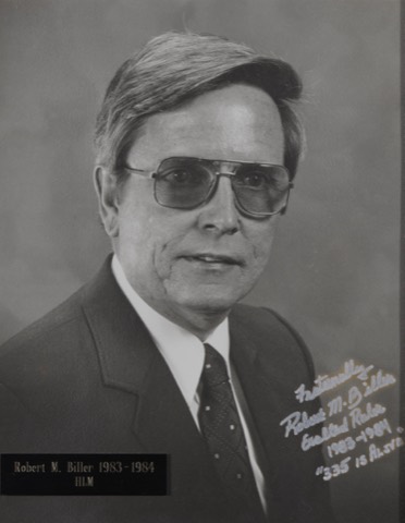 Robert M. Biller, Exalted Ruler 1983-84