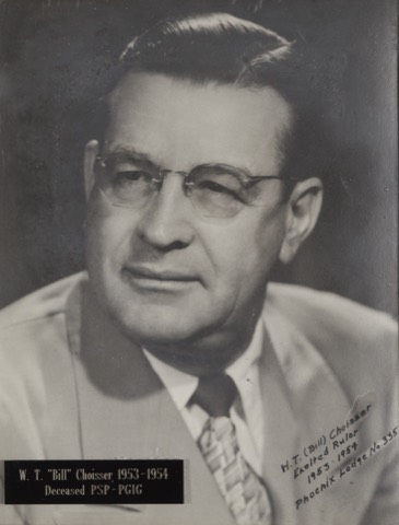 W. T. Choisser, Exalted Ruler 1953-54
