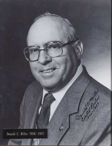 Donald C. Miller, Exalted Ruler 1986-87