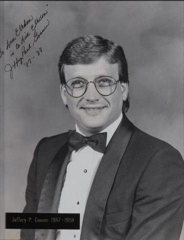 Jeffrey Gossen, Exalted Ruler 1987-88