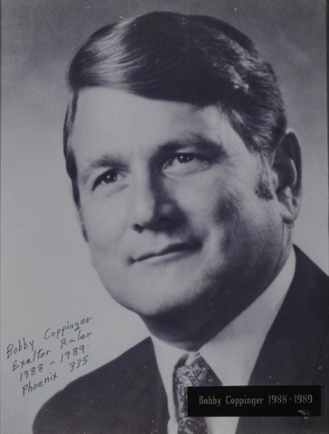 Bobby Coppinger, Exalted Ruler 1988-89