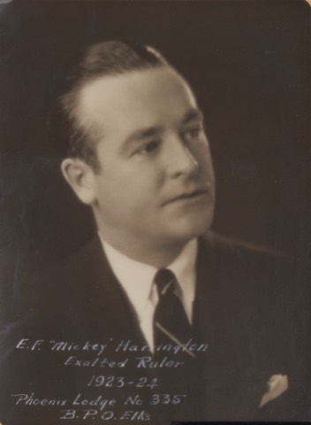 E. F. Harrington, Exalted Ruler 1923-24