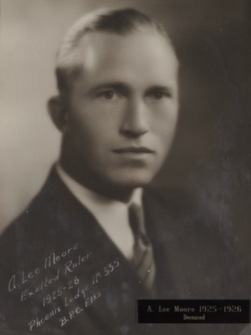 A. Lee Moore, Exalted Ruler 1925-26