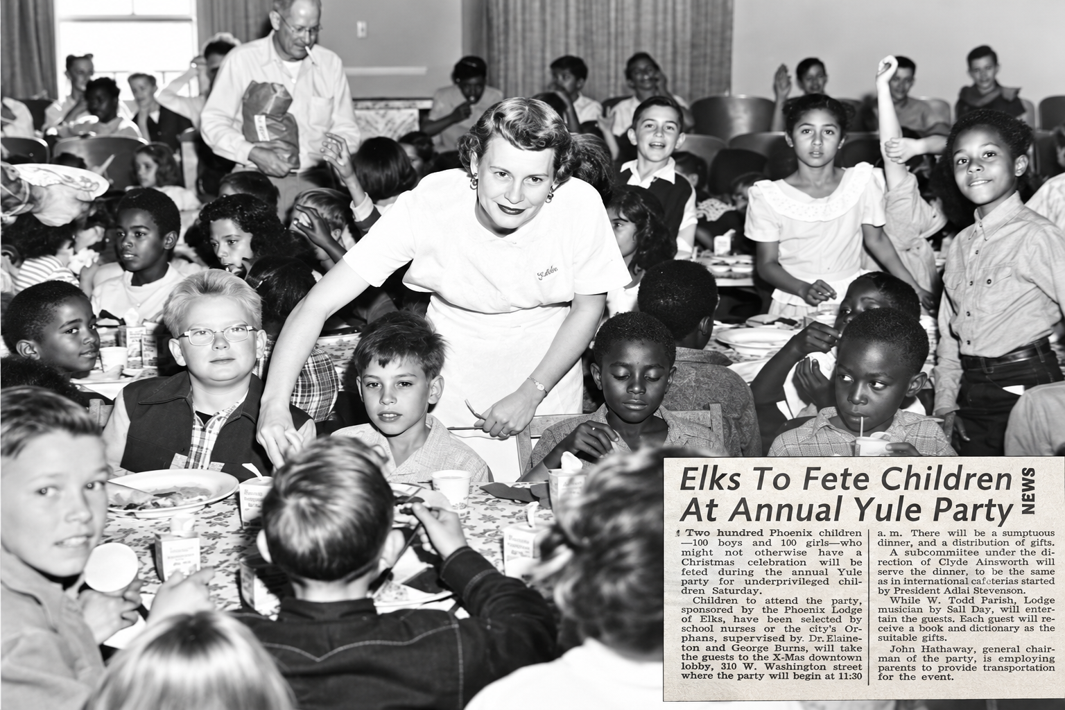 Phoenix Elks 1953 Christmas