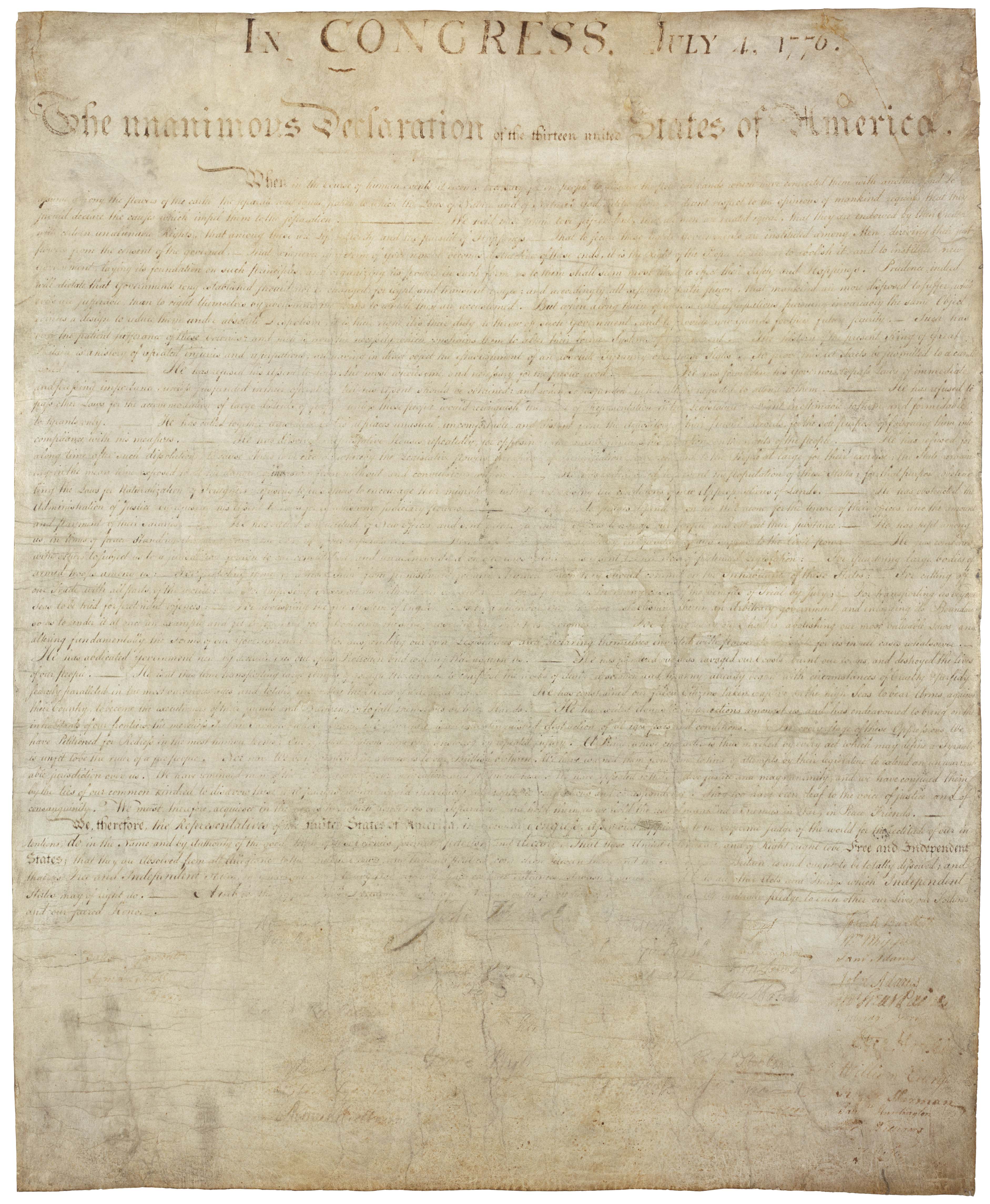 Declaration Page 1 of 1